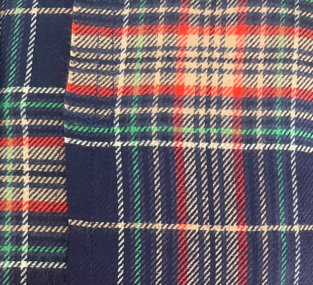 Bowral Check Sarong Shawl Dress