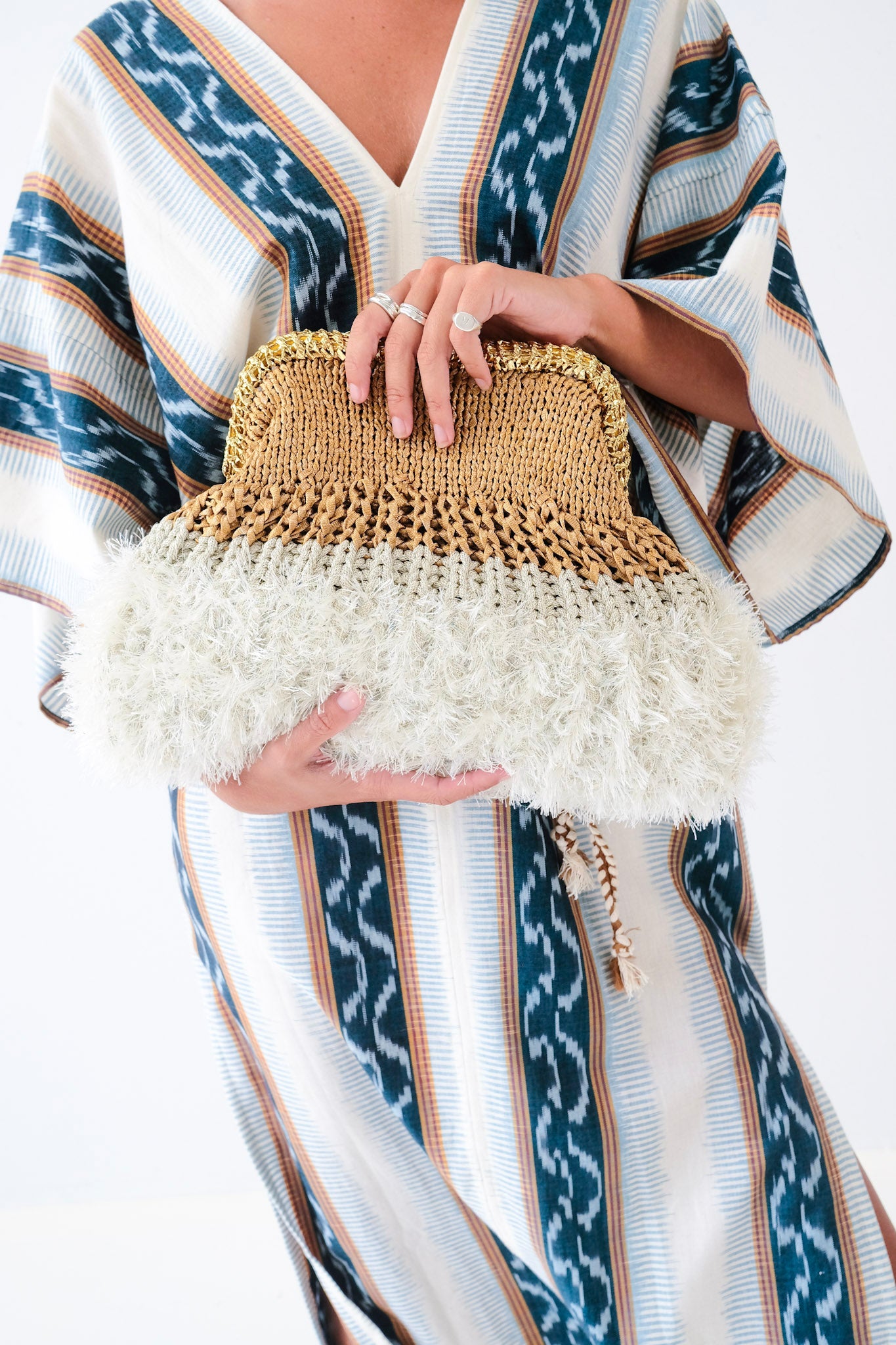 Nadia Dafri Tuy Large Clutch NEW 36