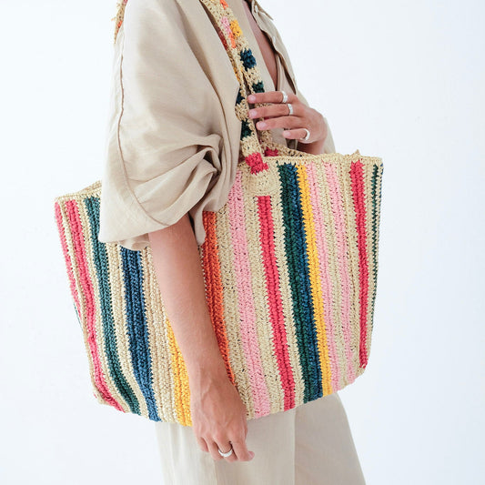 Raffia Tote Bag 03