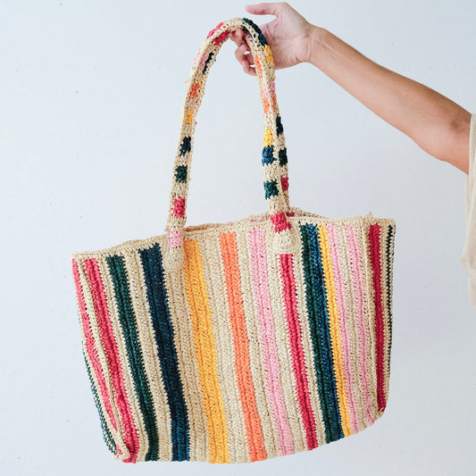 Raffia Tote Bag 03