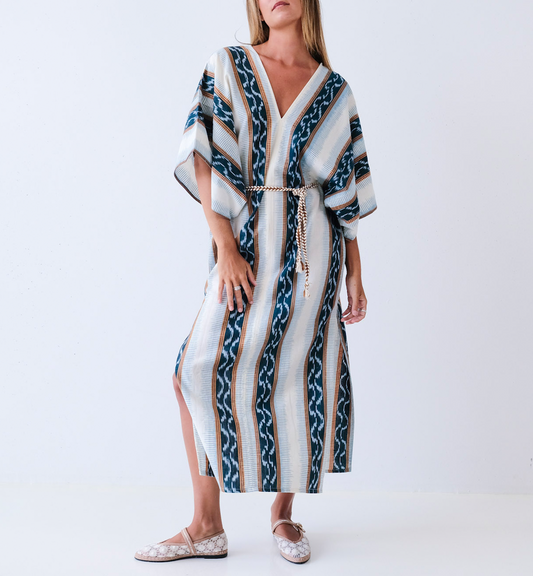Tangier Ikat Kaftan