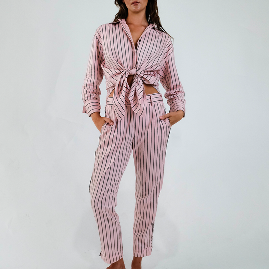 Capri Oversized Shirt with French Cuff