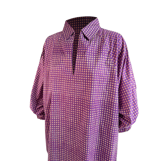 Purple Black Eyed Pea Butterfly Dress
