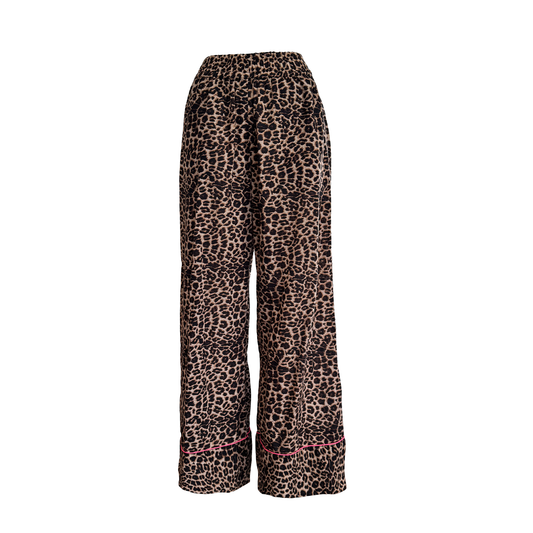 Leopard Wide Leg Pant