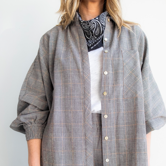 Paris Check Butterfly Shirt