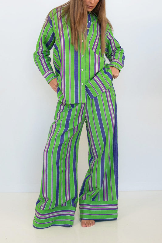 San Remo Boyfriend Wide Leg Pant