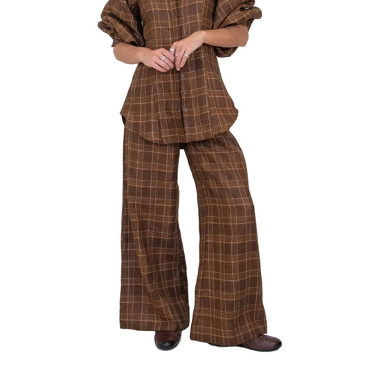Chateau Linen Wide Leg Pant