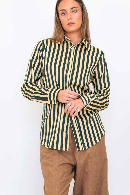 Forest Green Slim Fit Dress Shirt