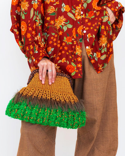 Nadia Dafri Tuy Green and Gold