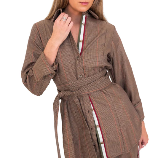 The Heritage French Cuff Belted Shirt