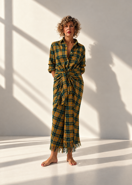 Paros Sarong Wrap Dress
