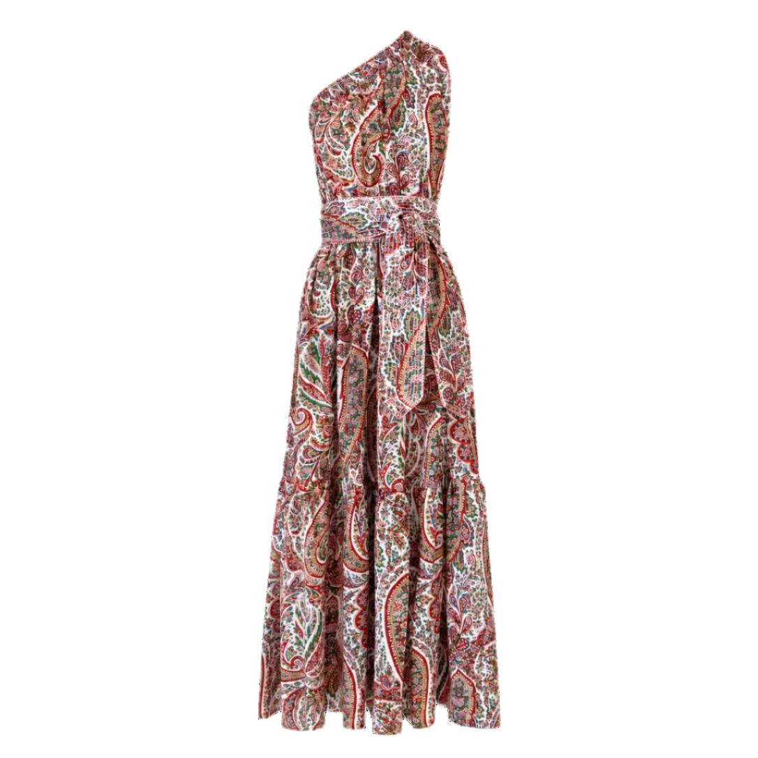 Ruby Red Paisley