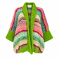 Nadia Dafri Cardi AW03- Verde 3/4 sleeve