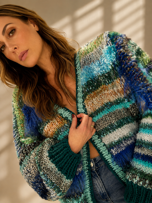 Nadia Dafri Cardi Ocean Jewel  FROU FROU