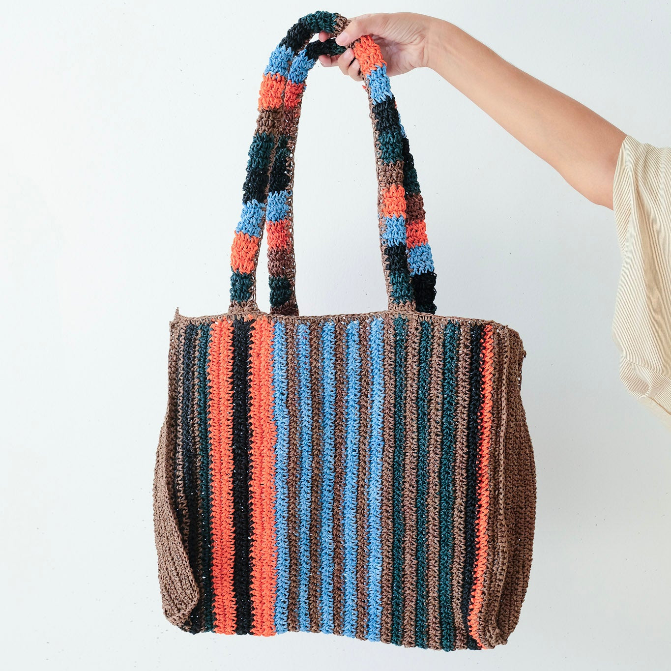 Raffia Tote Bag 04