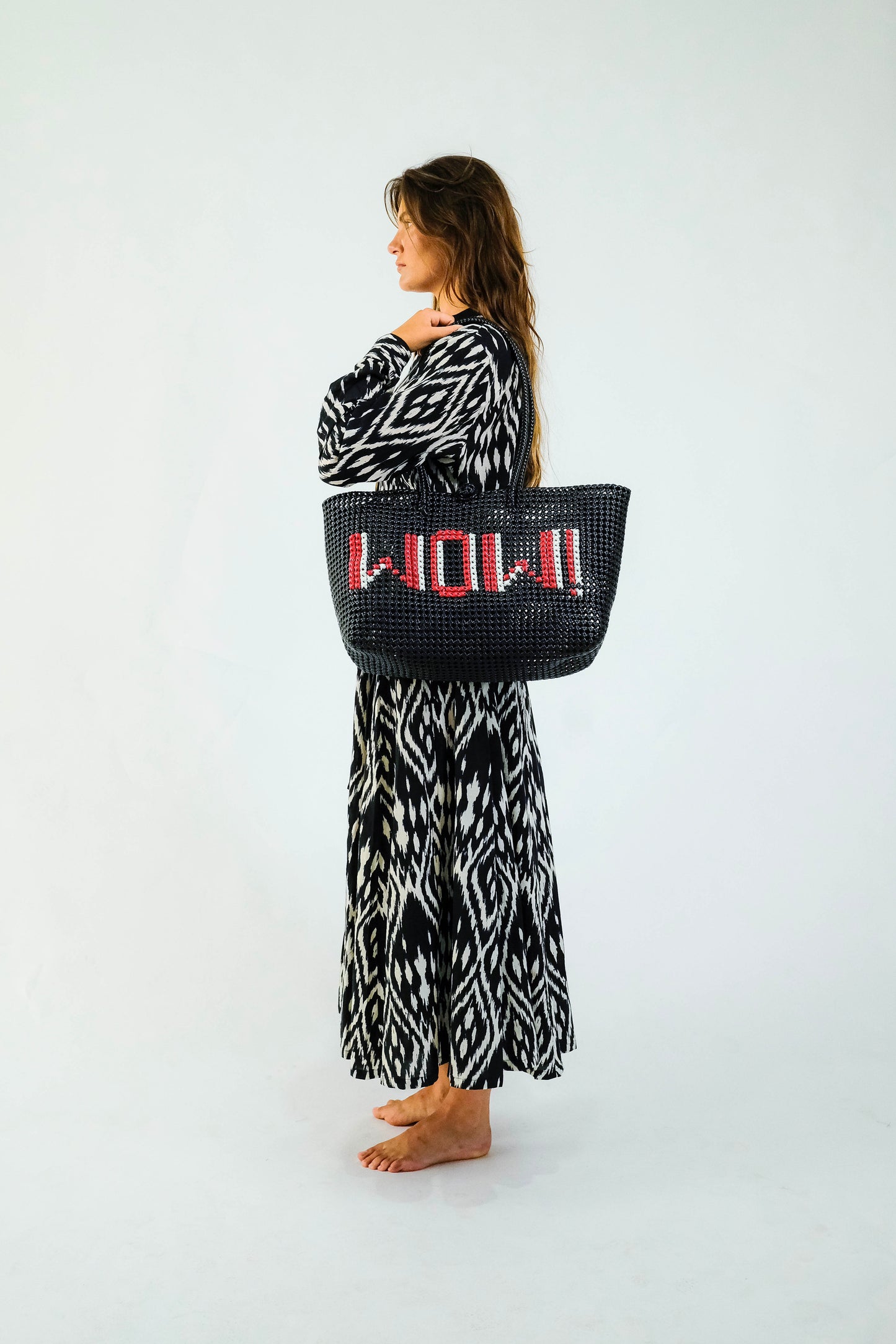 Wow! Recycled Plastic Knot Tote - LGE