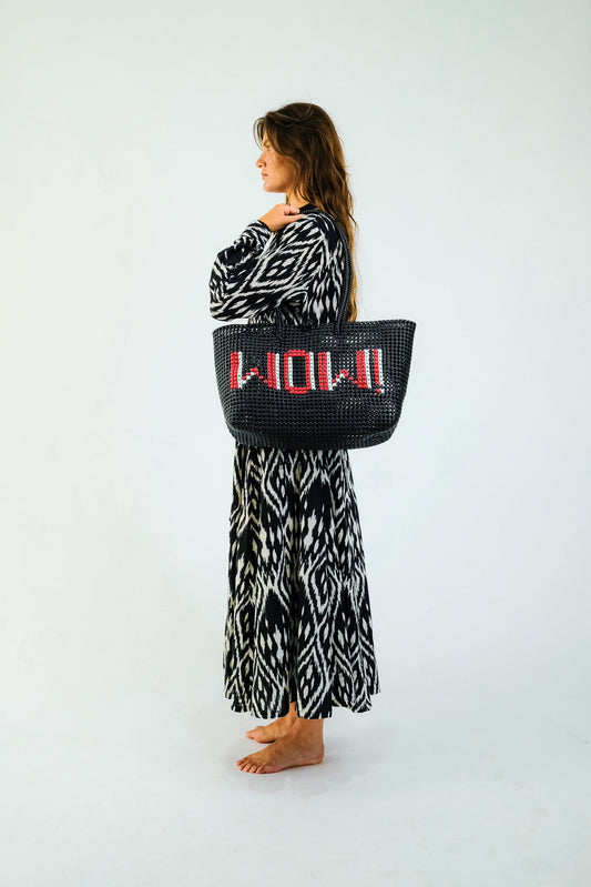 Wow! Recycled Plastic Knot Tote - LGE