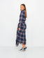 Bowral Check Sarong Shawl Dress