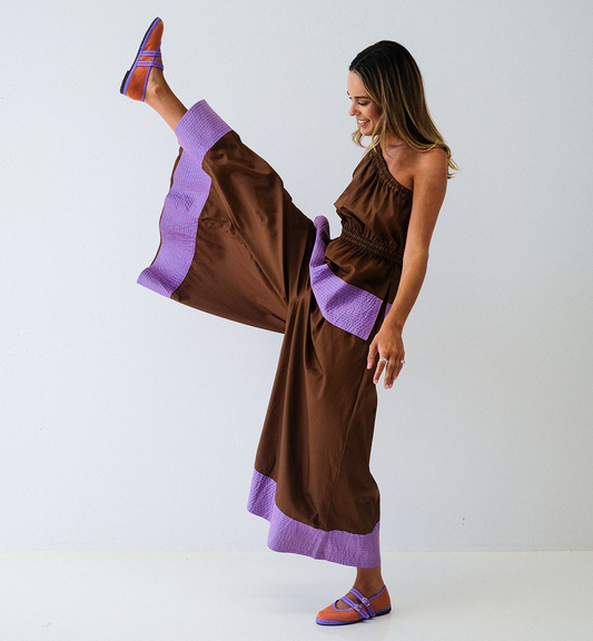 Colour Block Maxi Maxi Pant-          PRE ORDER will ship 28th of February