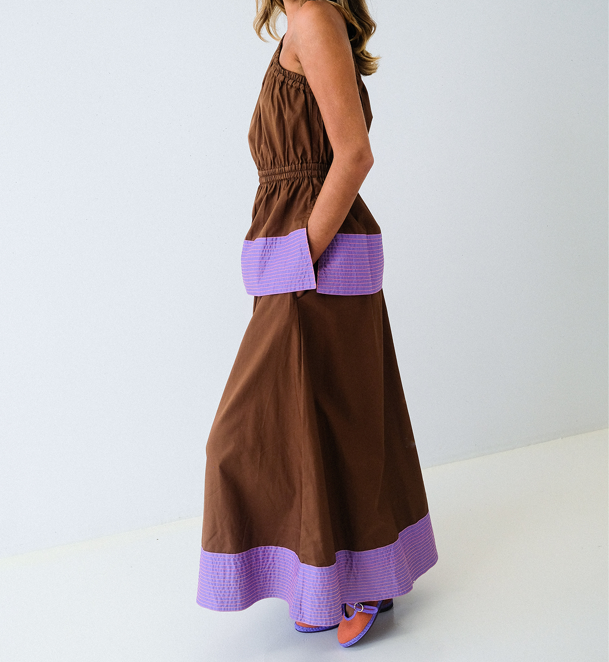 Colour Block Maxi Maxi Pant-          PRE ORDER will ship 28th of February