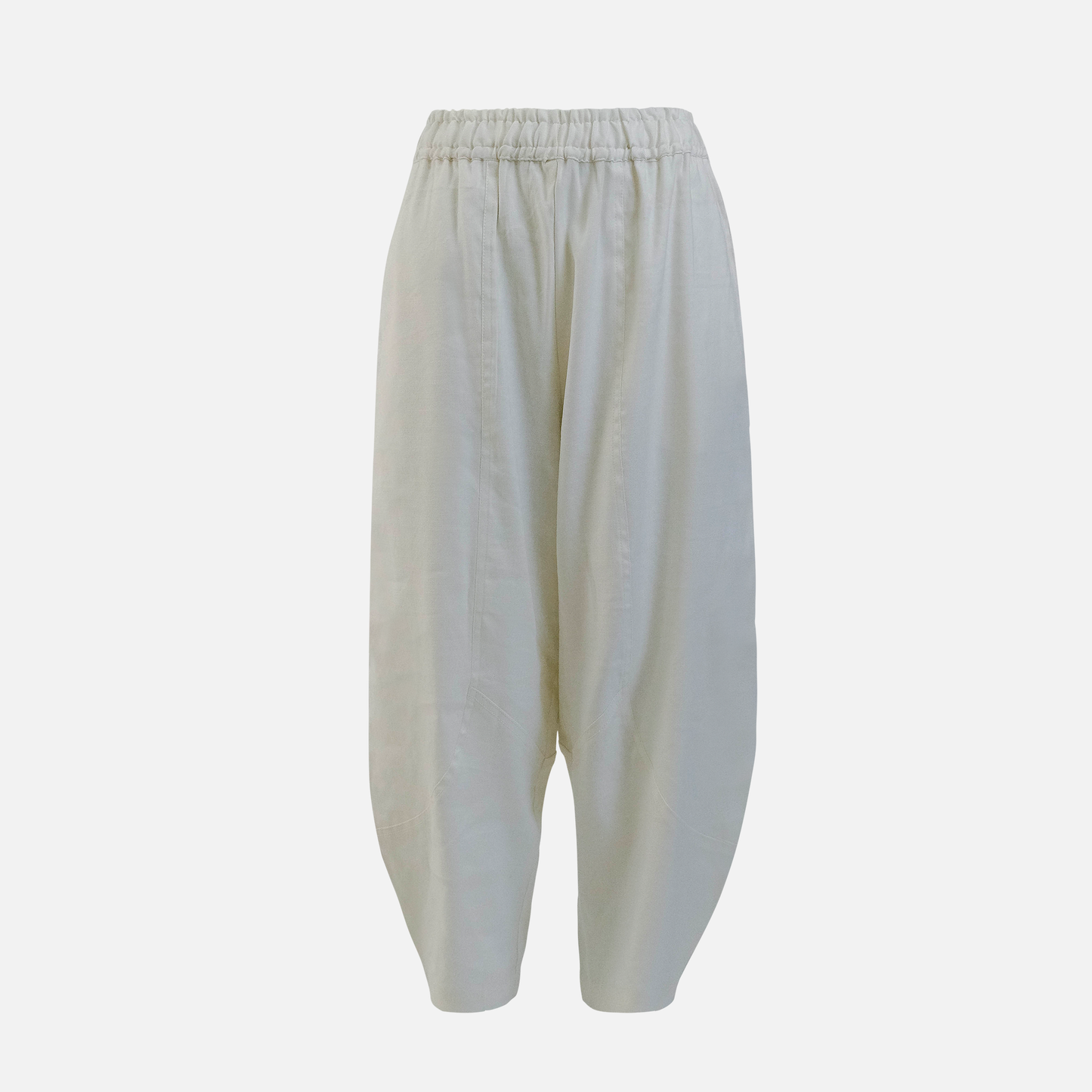 Premium Linen Stretch Barrel Pant
