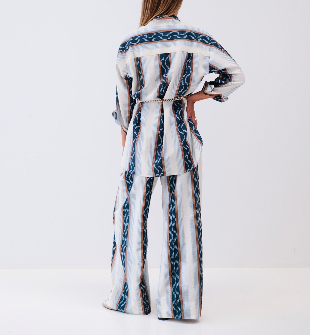 Tangier Ikat Boyfriend Shirt