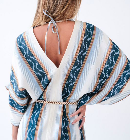 Tangier Ikat Kaftan