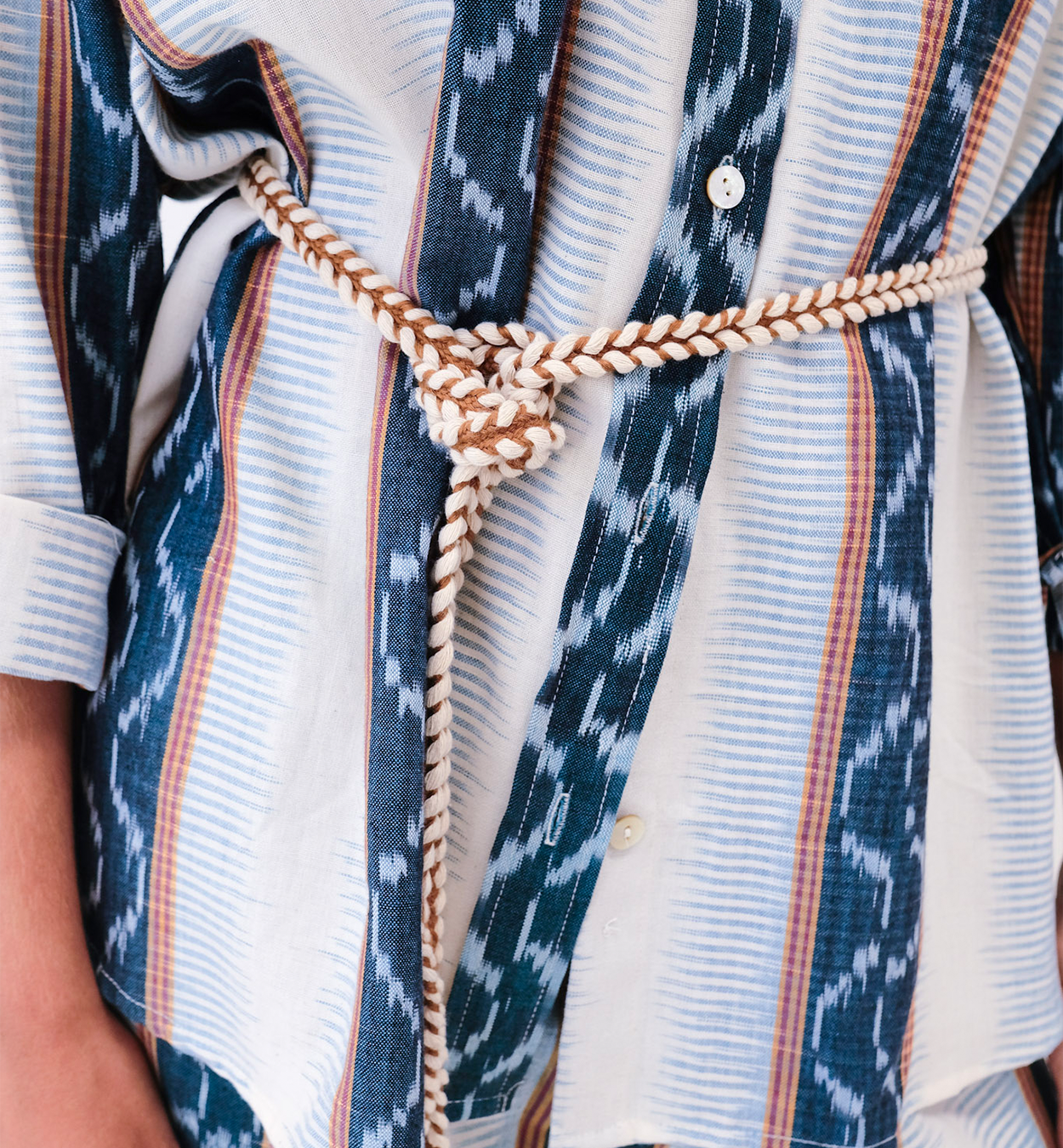 Tangier Ikat Boyfriend Shirt