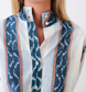 Tangier Ikat Boyfriend Shirt