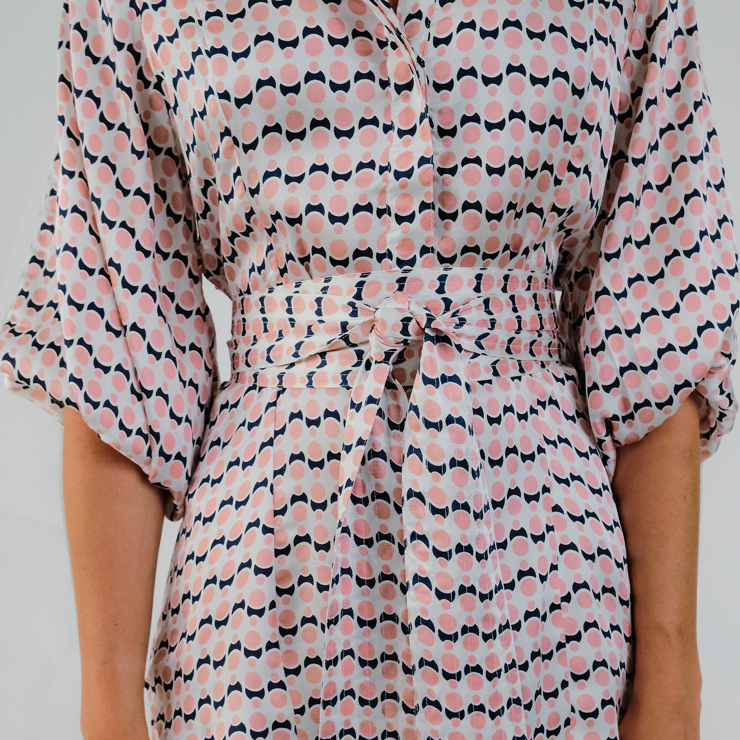 Art Deco Pastel Modal Resort Top