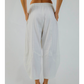 Premium Linen Stretch Barrel Pant