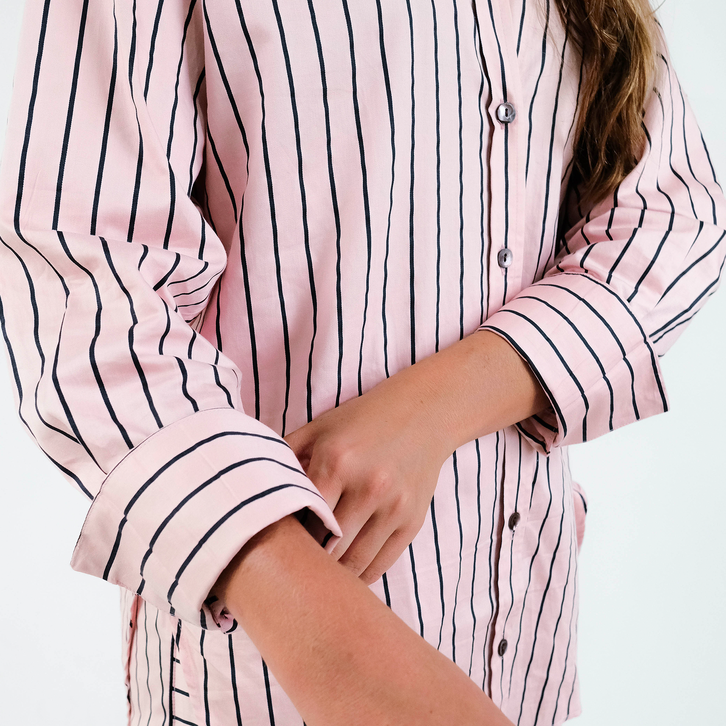 Capri Oversized Shirt with French Cuff