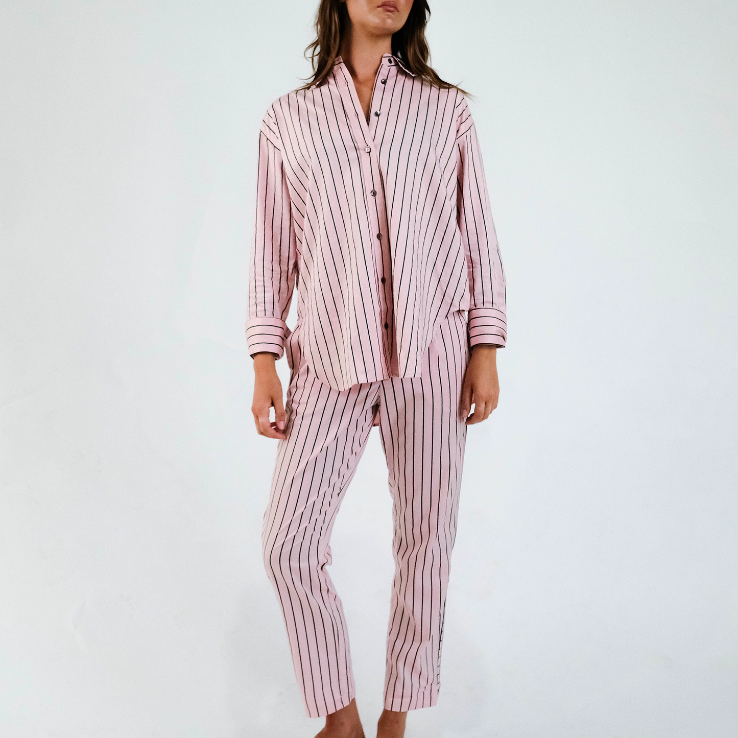 Capri Oversized Shirt with French Cuff