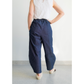 Deep Denim Barrel Pant