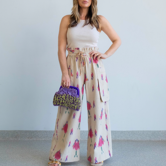 Ikat Cargo Pant