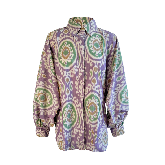 Uzby Ikat Butterfly Shirt