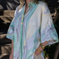 Marbled Butterfly Shirt in Green