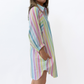 Rainbow Girlfriend Butterfly Shirt Dress