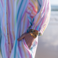 Rainbow Girlfriend Butterfly Shirt Dress