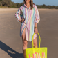 Rainbow Girlfriend Butterfly Shirt Dress