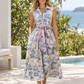 Sleeveless Dress on model - resort wear
