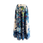 Tropicana Blue Maxi Skirt