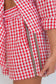 Cherry Check Short