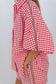 Cherry Check Butterfly Shirt