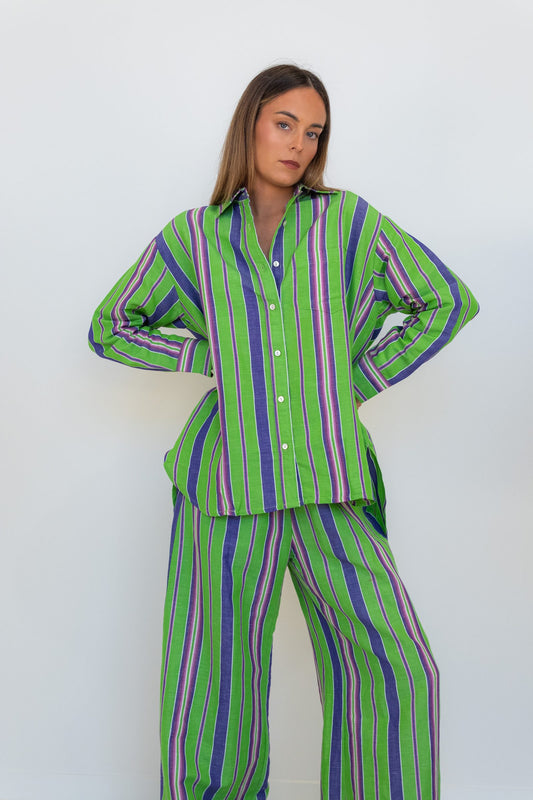 San Remo Boyfriend Wide Leg Pant