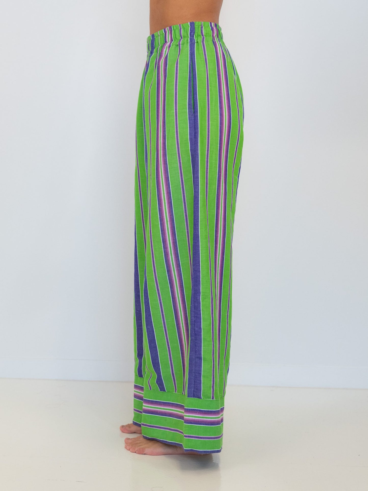 San Remo Boyfriend Wide Leg Pant