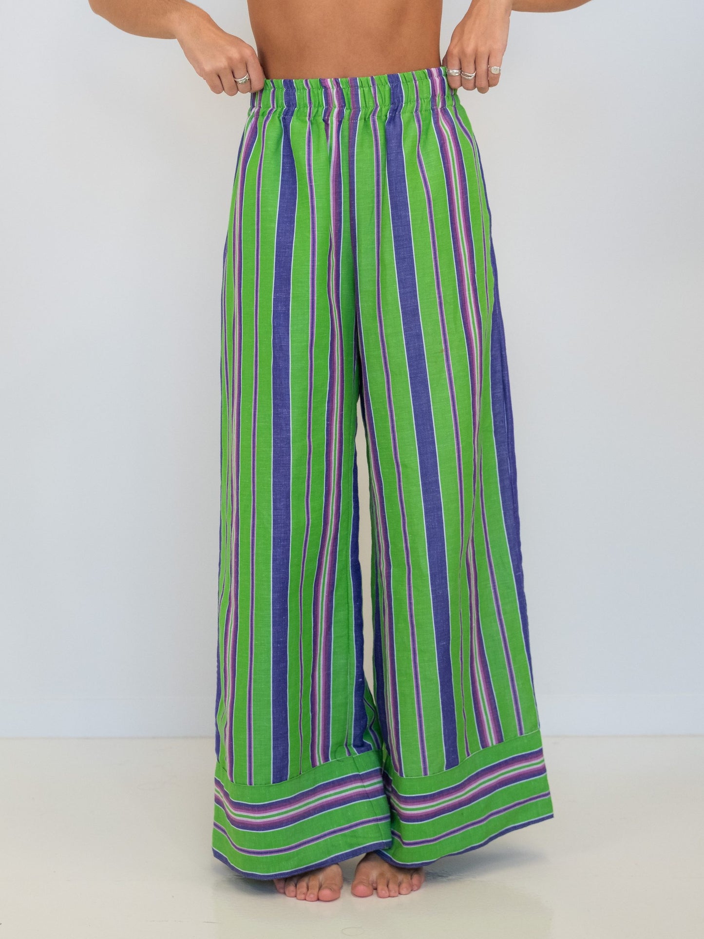 San Remo Boyfriend Wide Leg Pant