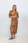 Ikat Sarong Shawl Dress