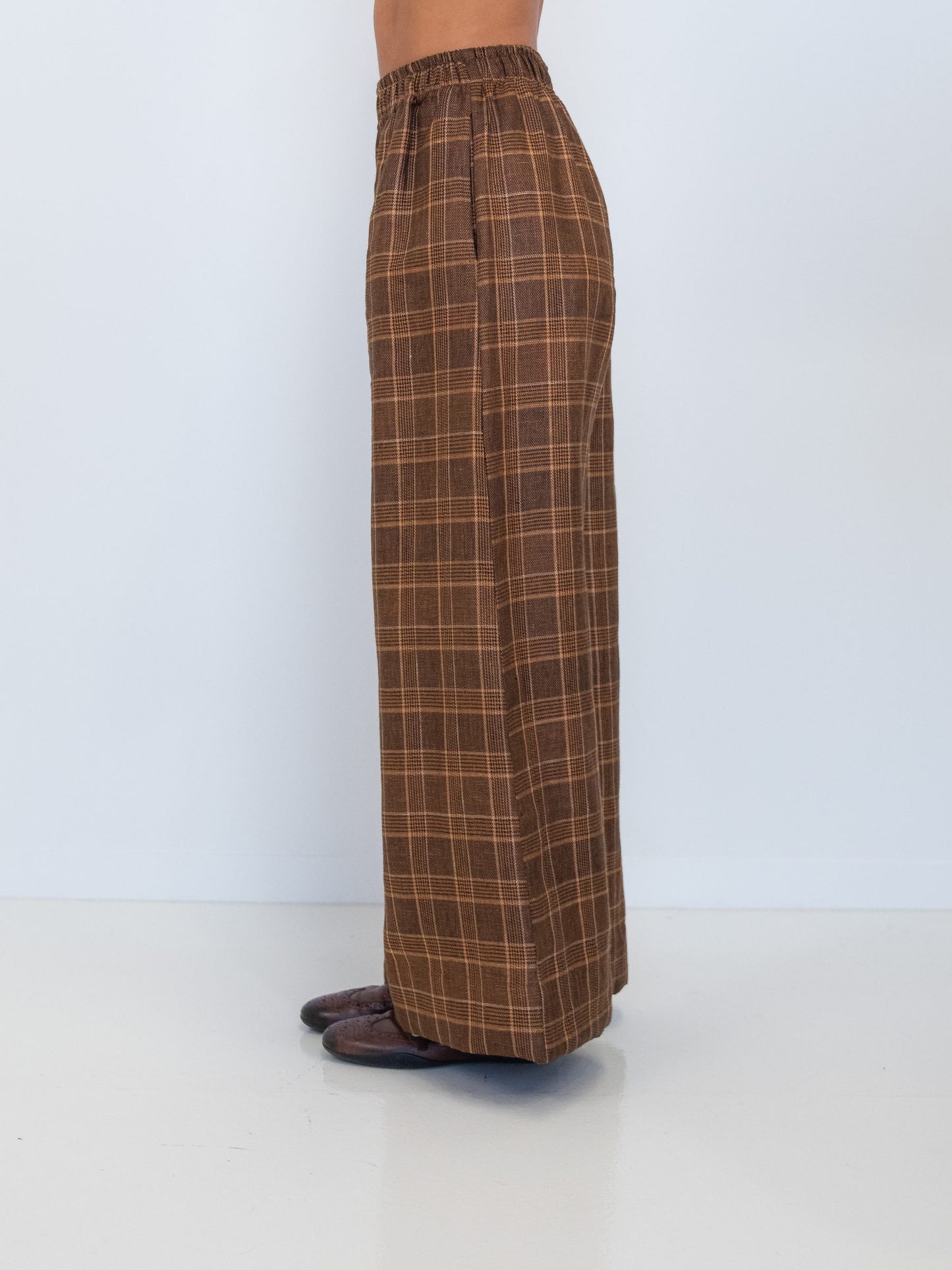 Chateau Linen Wide Leg Pant