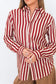 Bordeux Stripes Slim Fit Shirt